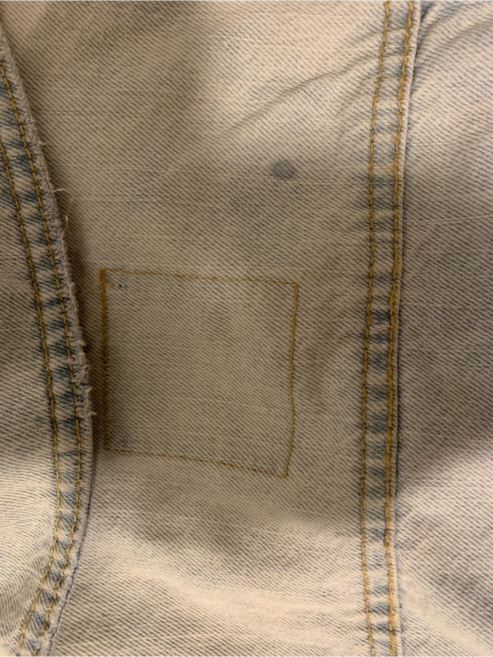 Woman’s Light Washed Jean Jacket - Picture 5 of 5